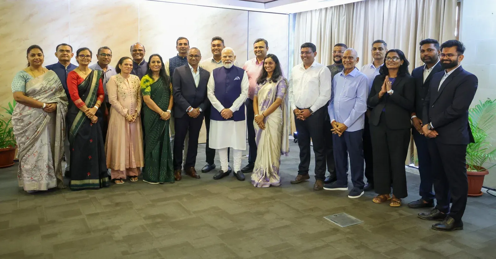 PM Modi Meets Indian Community in Seychelles, Hails Their Contributions
