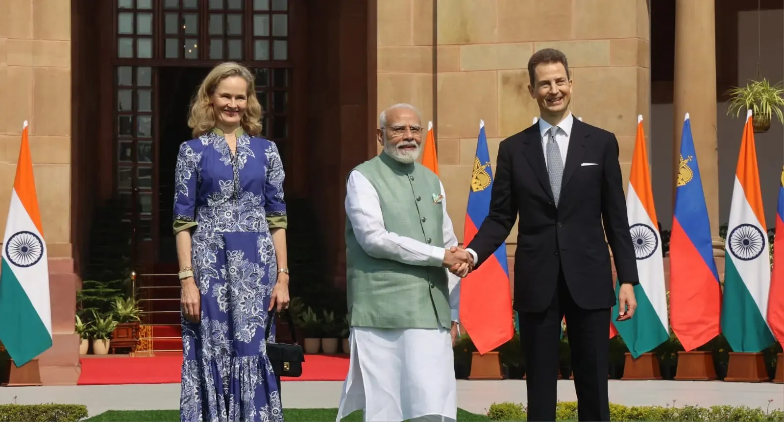 PM Modi meets Liechtenstein's Prince Alois at Hyderabad House to boost EFTA ties
