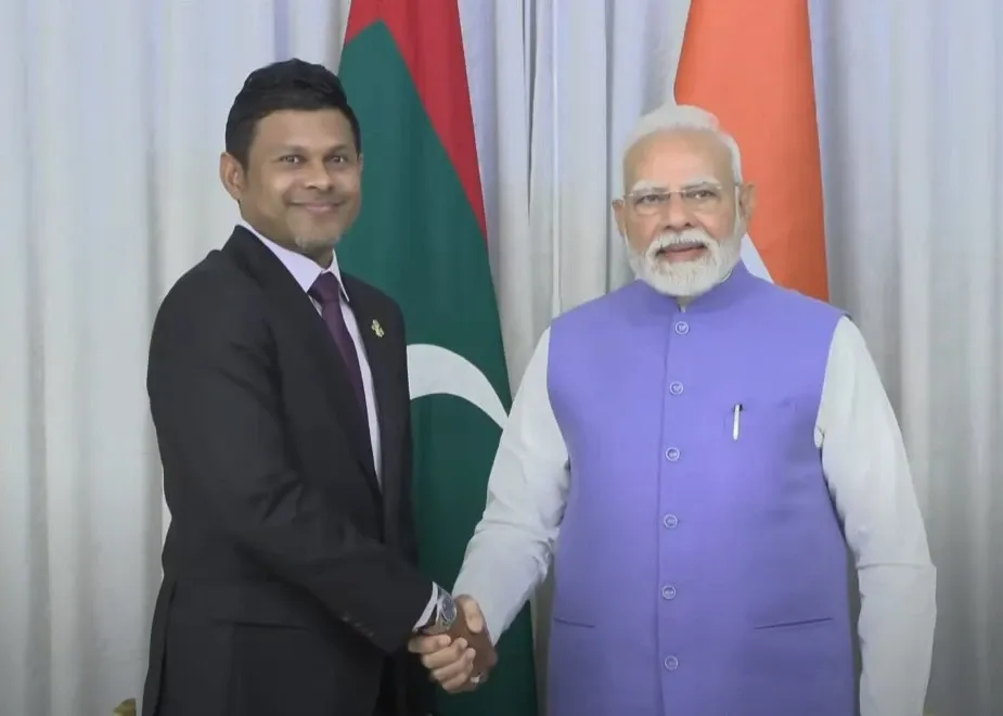 What Happened When PM Modi Met Maldivian Vice President Hussain Latheef in Male?