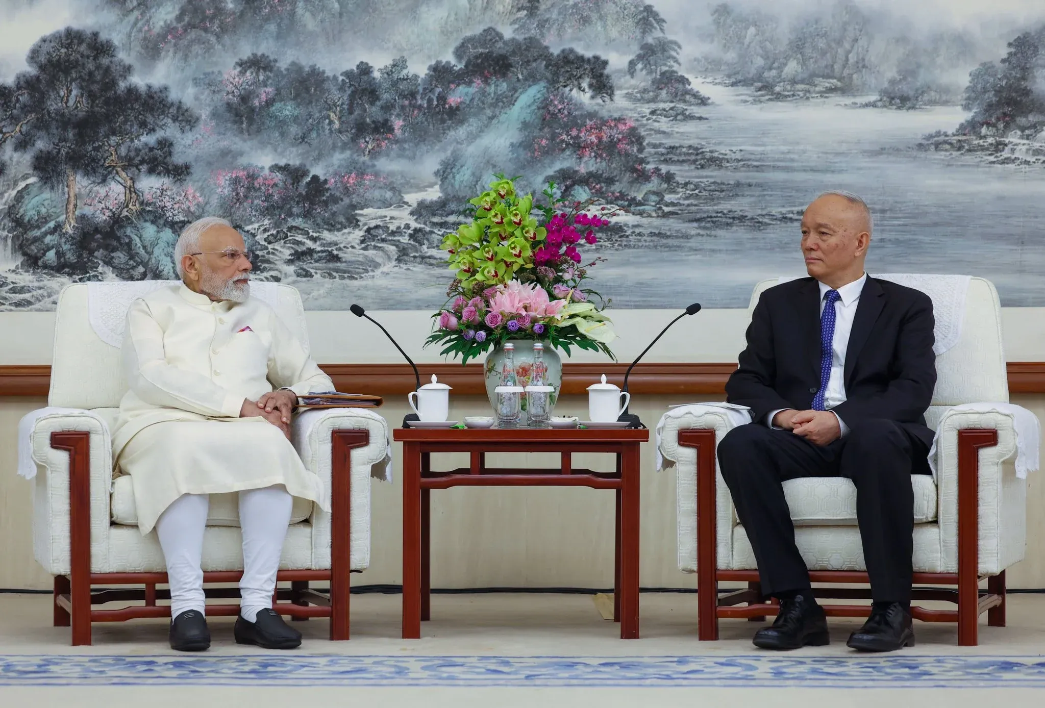 What Did PM Modi Discuss with Politburo Member Cai Qi?