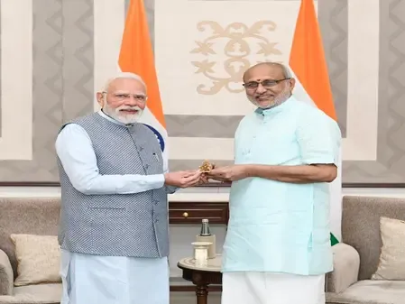 What Did PM Modi and Vice-President Radhakrishnan Discuss?