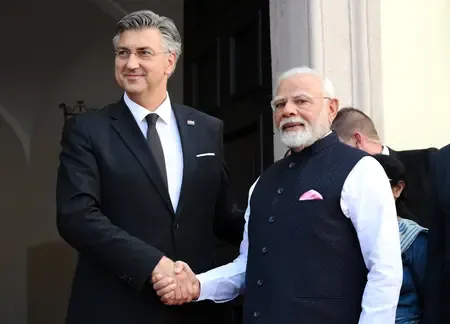 पीएम मोदी ने भारत-क्रोएशिया संबंधों की मजबूती पर जोर दिया, कई मुद्दों पर चर्चा