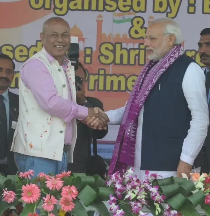 क्या पीएम मोदी ने बोडोलैंड टेरिटोरियल काउंसिल के नए मुख्य कार्यकारी सदस्य को बधाई दी?