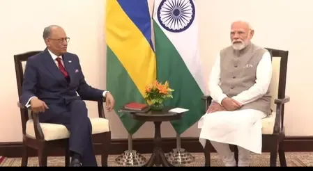 पीएम मोदी ने मॉरीशस के प्रधानमंत्री से की मुलाकात, द्विपक्षीय मुद्दों पर बातचीत