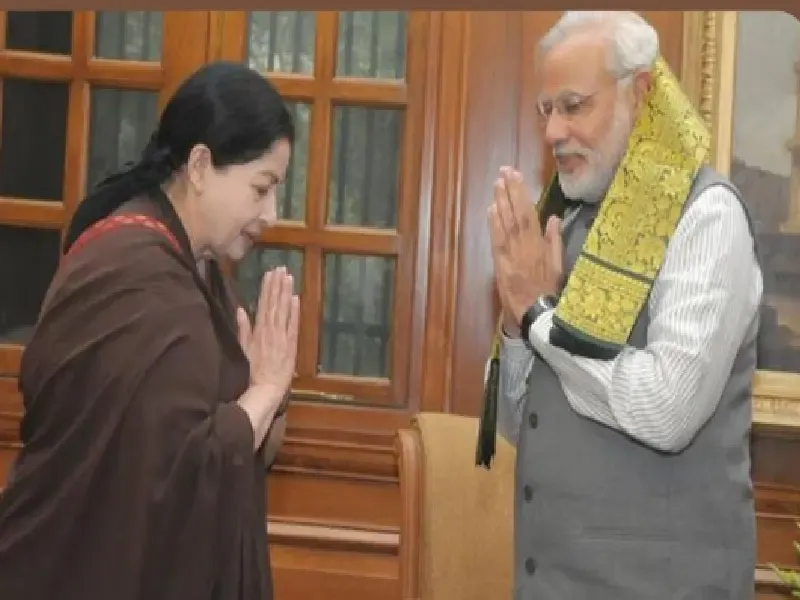 पीएम मोदी ने पूर्व मुख्यमंत्री जयललिता की याद में भावभीनी श्रद्धांजलि अर्पित की