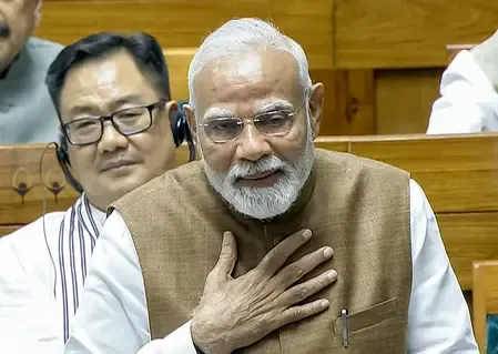संसद में बोले पीएम मोदी, 'सिंधु जल समझौता देश के खिलाफ'