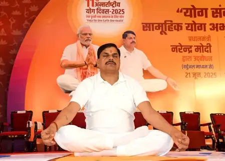 पीएम मोदी ने योग से पूरी दुनिया में भारतीय संस्कृति की पताका लहराई : मुख्यमंत्री मोहन यादव