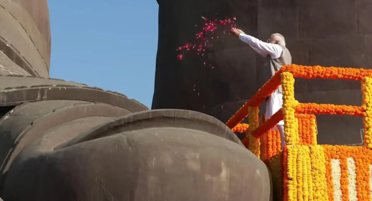 PM Modi pays tribute to Sardar Patel at Statue of Unity on 151st birth anniversary
