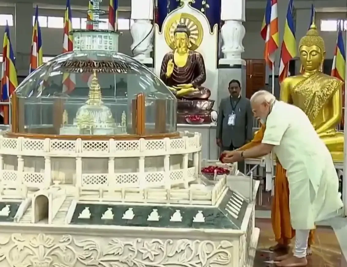 PM Modi Honors Ambedkar at Deekshabhoomi