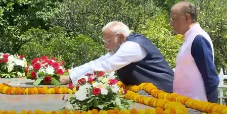 Prime Minister Modi Honors Seewoosagur Ramgoolam and Anerood Jugnauth in Mauritius