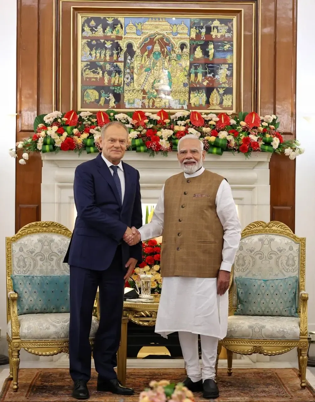 Modi, Poland's Tusk jointly condemn terrorism, back UNSC reform at New Delhi talks
