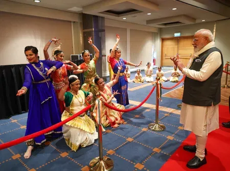 PM Modi in Oslo praises diaspora for keeping Indian culture alive abroad