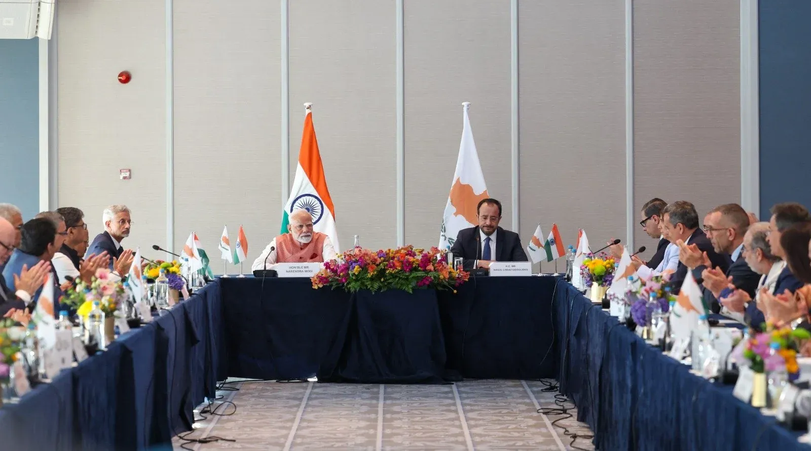 How are PM Modi and President Nikos Christodoulides Strengthening Business Ties in Cyprus?
