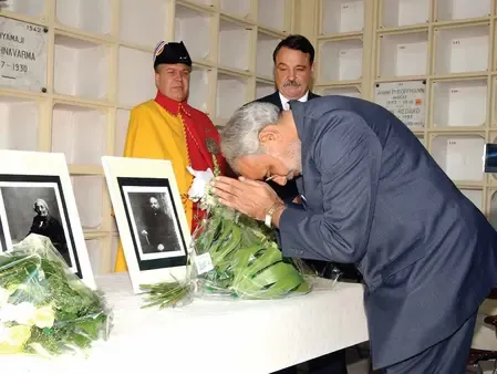 Did PM Modi Honor Shyamji Krishna Varma by Bringing Back His Ashes from Geneva After 56 Years of Independence?