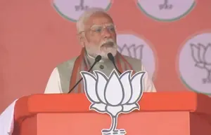 PM Modi Intensifies Criticism of AAP at Election Rally, Advocates for a 'Double-Engine Government' in Delhi