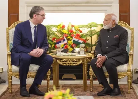 Did PM Modi and Serbian President Aleksandar Vucic Discuss Enhancing Sectoral Cooperation?