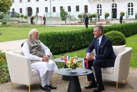 Modi-Pellegrini talks in Bratislava: Trade, nuclear energy, space on agenda