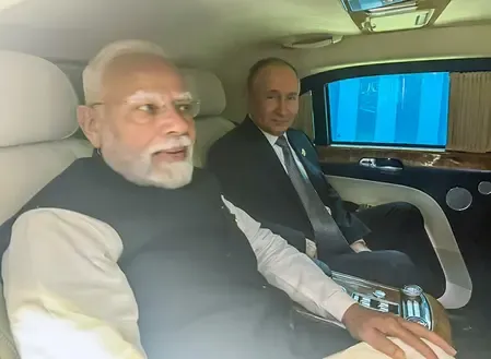 How Did PM Modi's Ride with Putin Become a Trending Topic?