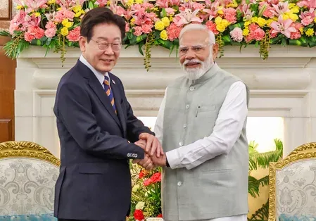 PM Modi thanks South Korean President Lee Jae-Myung for India-New Zealand wishes