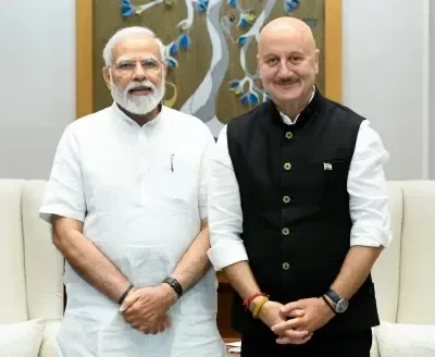 Anupam Kher credits PM Modi for transforming India's image abroad