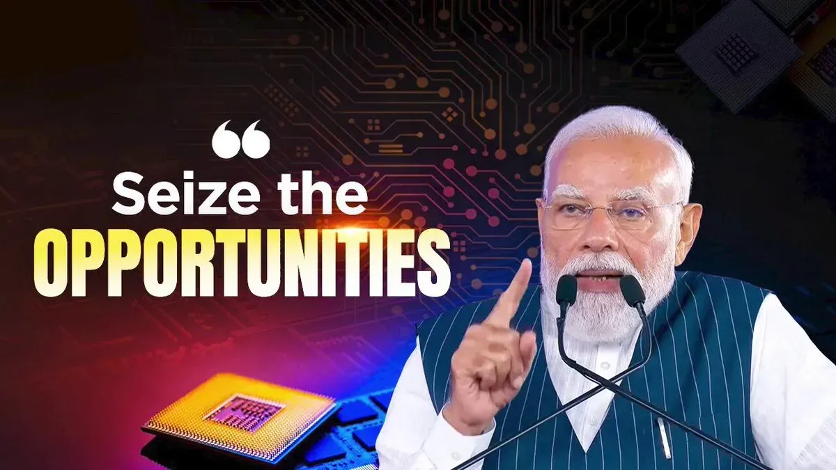 PM Modi Urges Youth to Embrace Semiconductor and AI Revolution