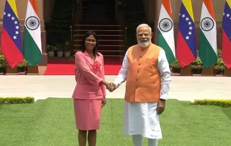 PM Modi holds bilateral talks with Venezuela Acting President Rodriguez