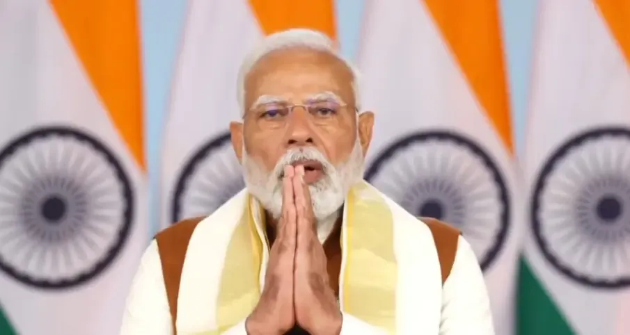 PM Modi Joins Maha Kumbhabhishekam of Jakarta Murugan Temple Remotely