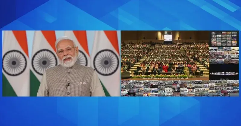 PM Modi Virtually Launches Drug-Free Youth Drive in Gandhinagar