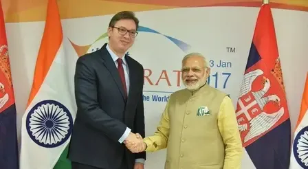 How Did Serbia's President Acknowledge India's Role in AI?