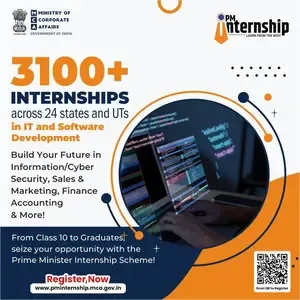 MCA Launches Over 3,100 Paid IT and Software Internships Under PMIS