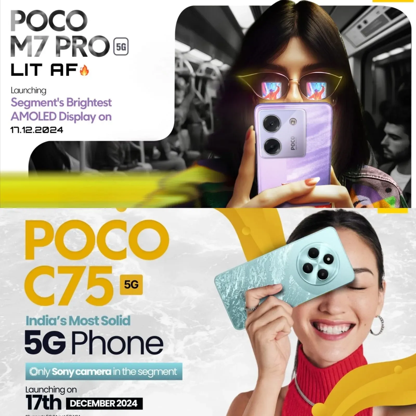 POCO Previews the Launch of M7 Pro and C75 Featuring Top-Tier Display and Camera