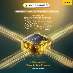 POCO X7 Pro 5G sets new benchmark with debut of MediaTek Dimensity 8400 Ultra Chipset in X Series