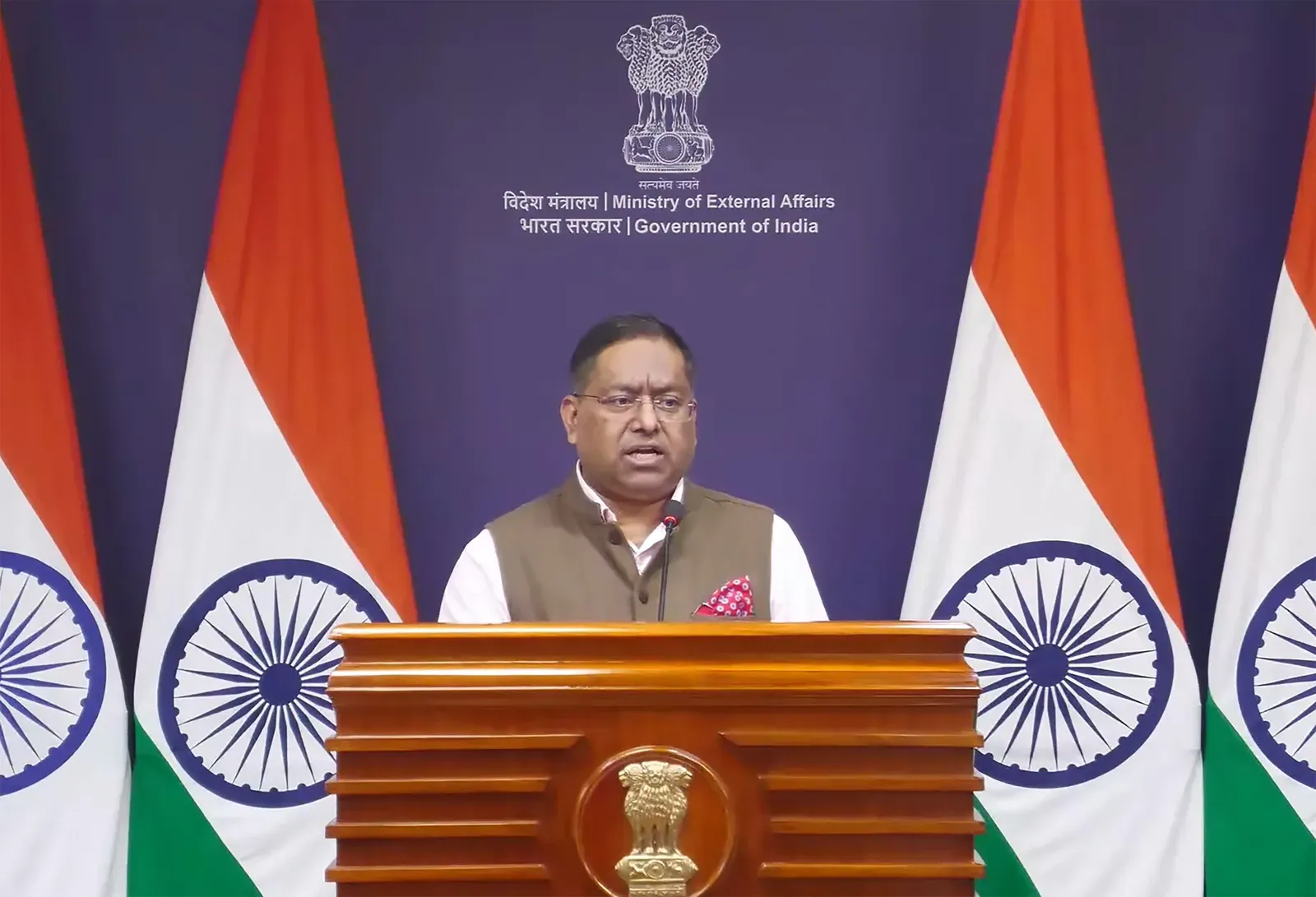 पीओके में मानवाधिकार हनन पर भारत सख्त, MEA ने अंतरराष्ट्रीय समुदाय से पाकिस्तान को जवाबदेह ठहराने की माँग की