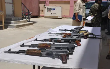 Afghanistan police arrest two, seize Kalashnikovs and grenades in Laghman
