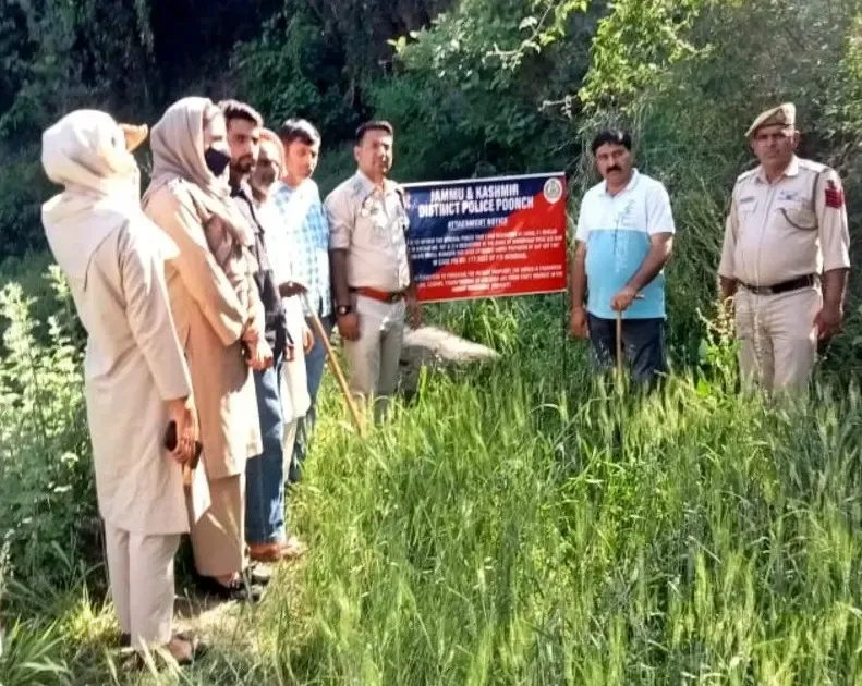 Did Police Really Seize Property of a LeT Terrorist in J&K's Poonch?