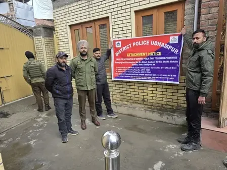 Has Police Seized Rs 1.20 Crore Worth of Property from a Drug Peddler in Udhampur?