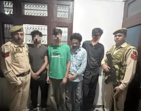 Major Drug Trafficking Bust in Rajouri, J&K: Five Arrested