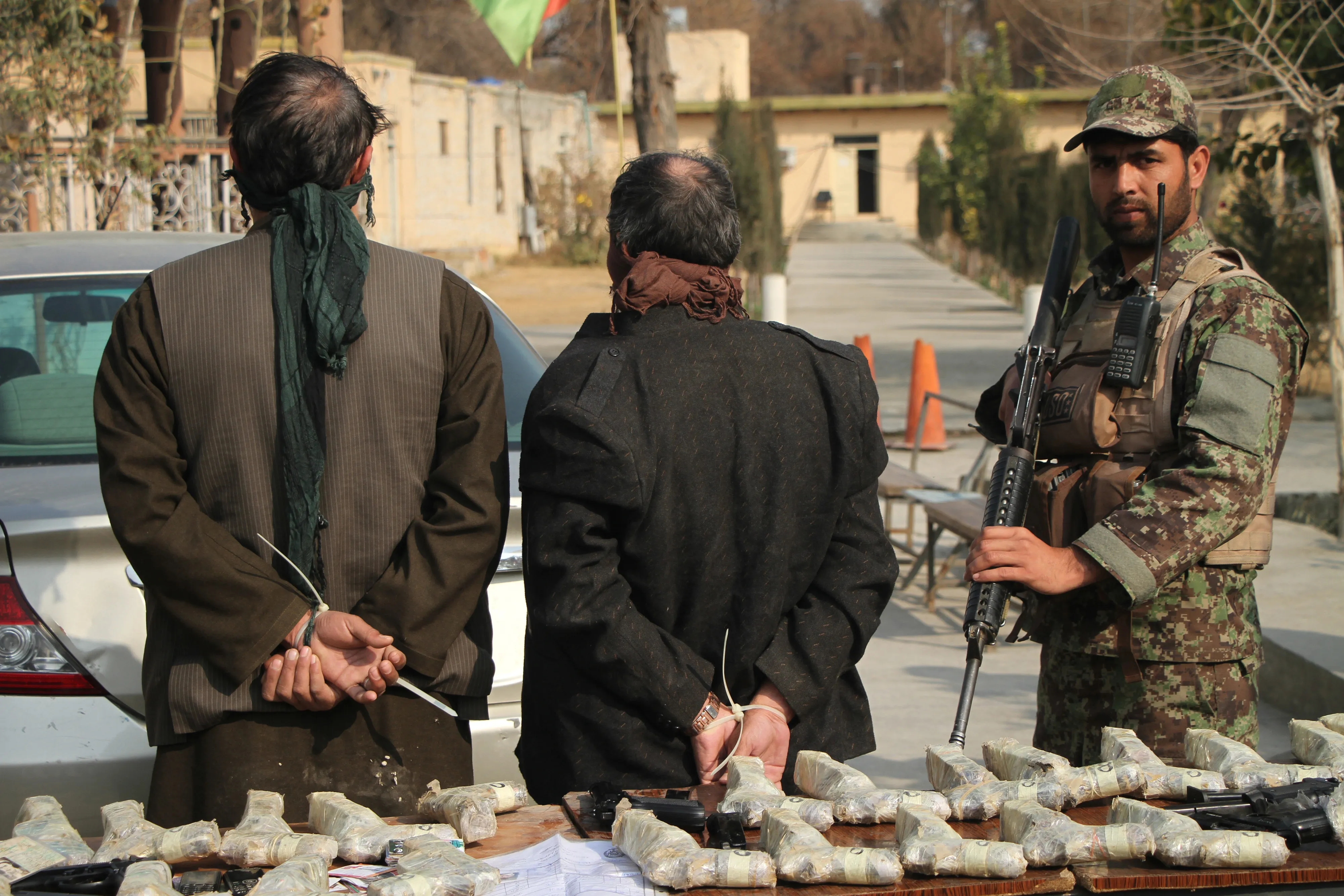 What Did Police Discover in West Afghanistan?