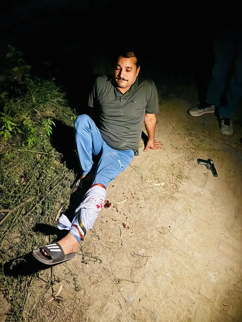 गाजियाबाद में पुलिस और बदमाशों के बीच मुठभेड़, एक आरोपी घायल और गिरफ्तार