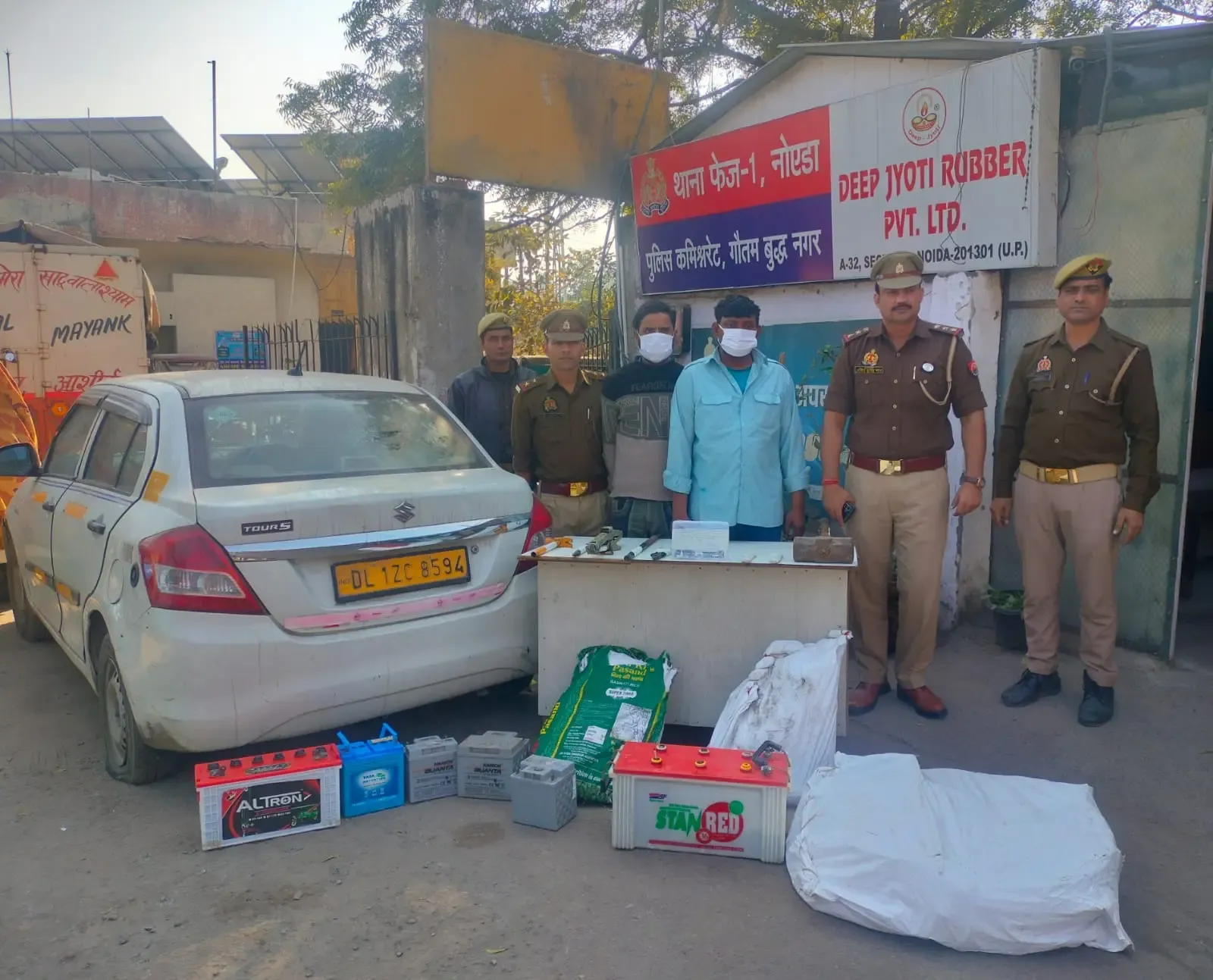 क्या पुलिस ने अंतरराज्यीय चोरी गिरोह का भंडाफोड़ कर दो शातिर चोरों को गिरफ्तार किया?