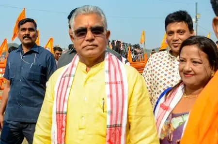 Dilip Ghosh Critiques Police Inaction Amid Bengal Election Irregularities