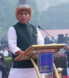 पुलिस स्मृति दिवस: रक्षा मंत्री राजनाथ सिंह ने दिया भरोसा, मार्च 2026 तक नक्सलवाद पूरी तरह हो जाएगा खत्म