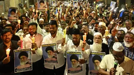 BJP Condemns Congress-DMK for Protests Supporting Iran's Khamenei