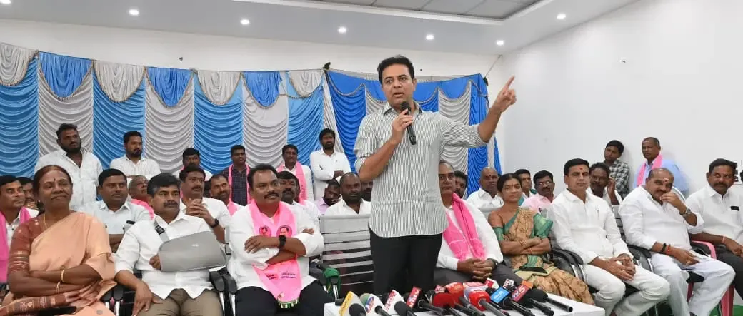 Is the Political Landscape in Telangana Shifting? KTR Comments on Congress Defeat in Panchayat Polls