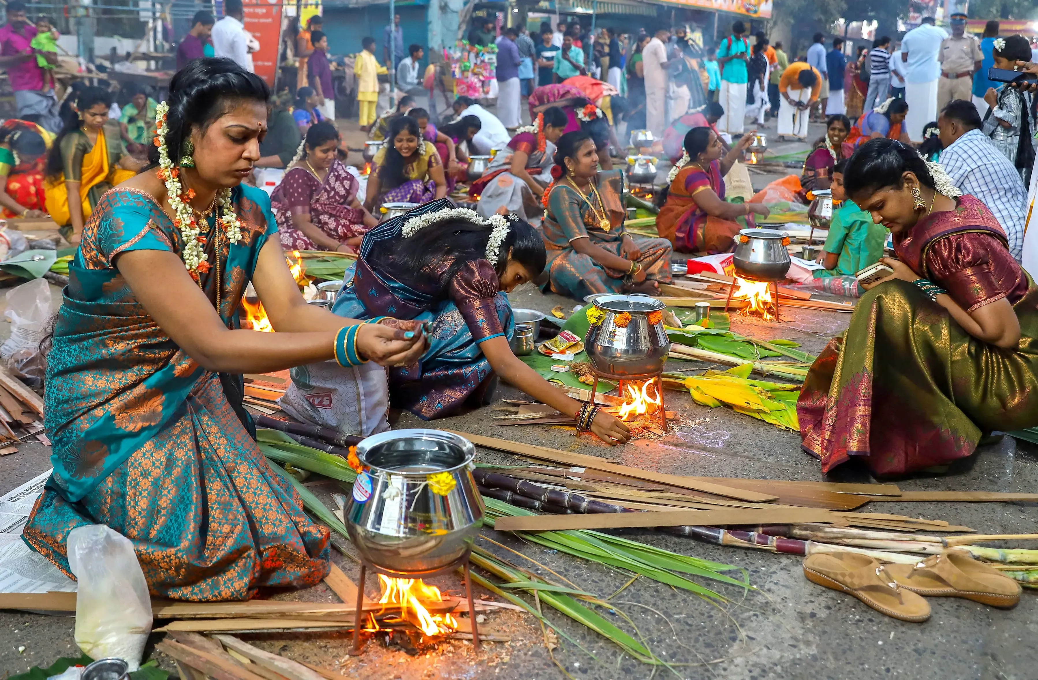 Pongal Celebrations: Approximately 1.4 Million Depart from Chennai to Hometowns Across Tamil Nadu