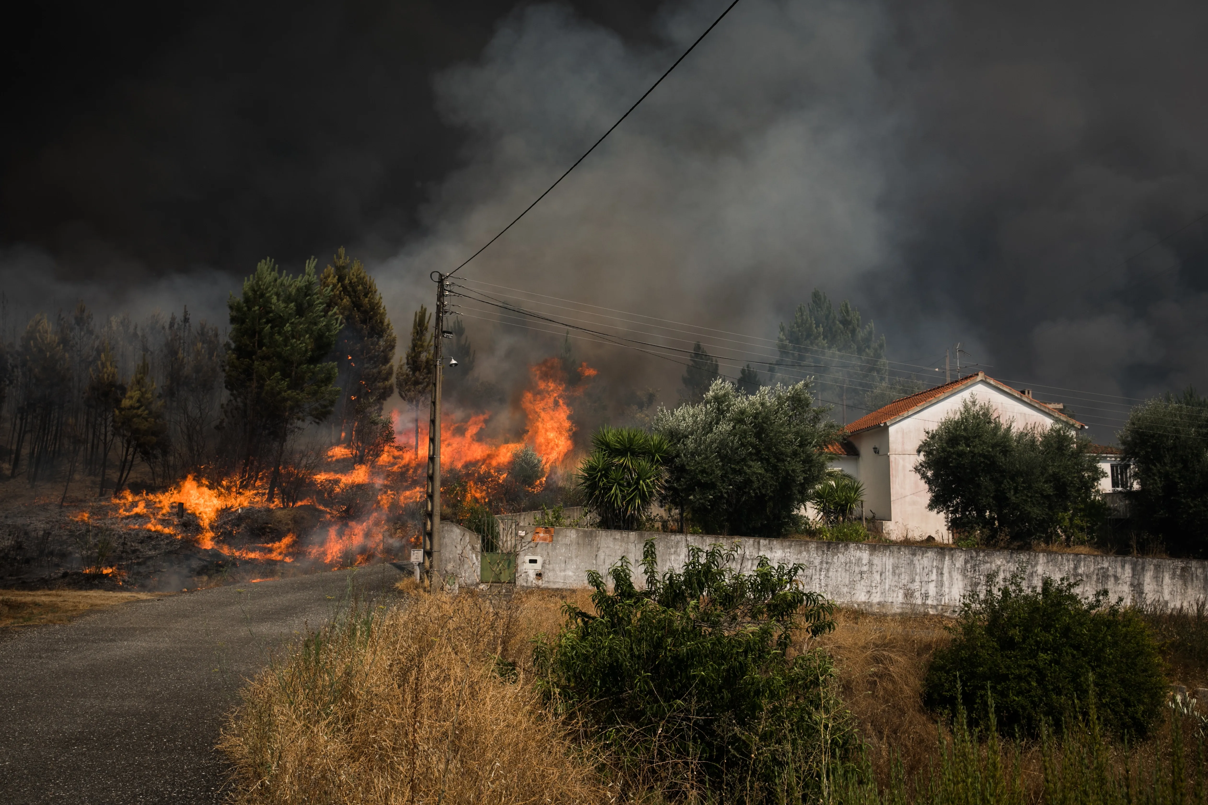 How is Portugal Responding to the Rising Temperatures and Wildfire Threat?
