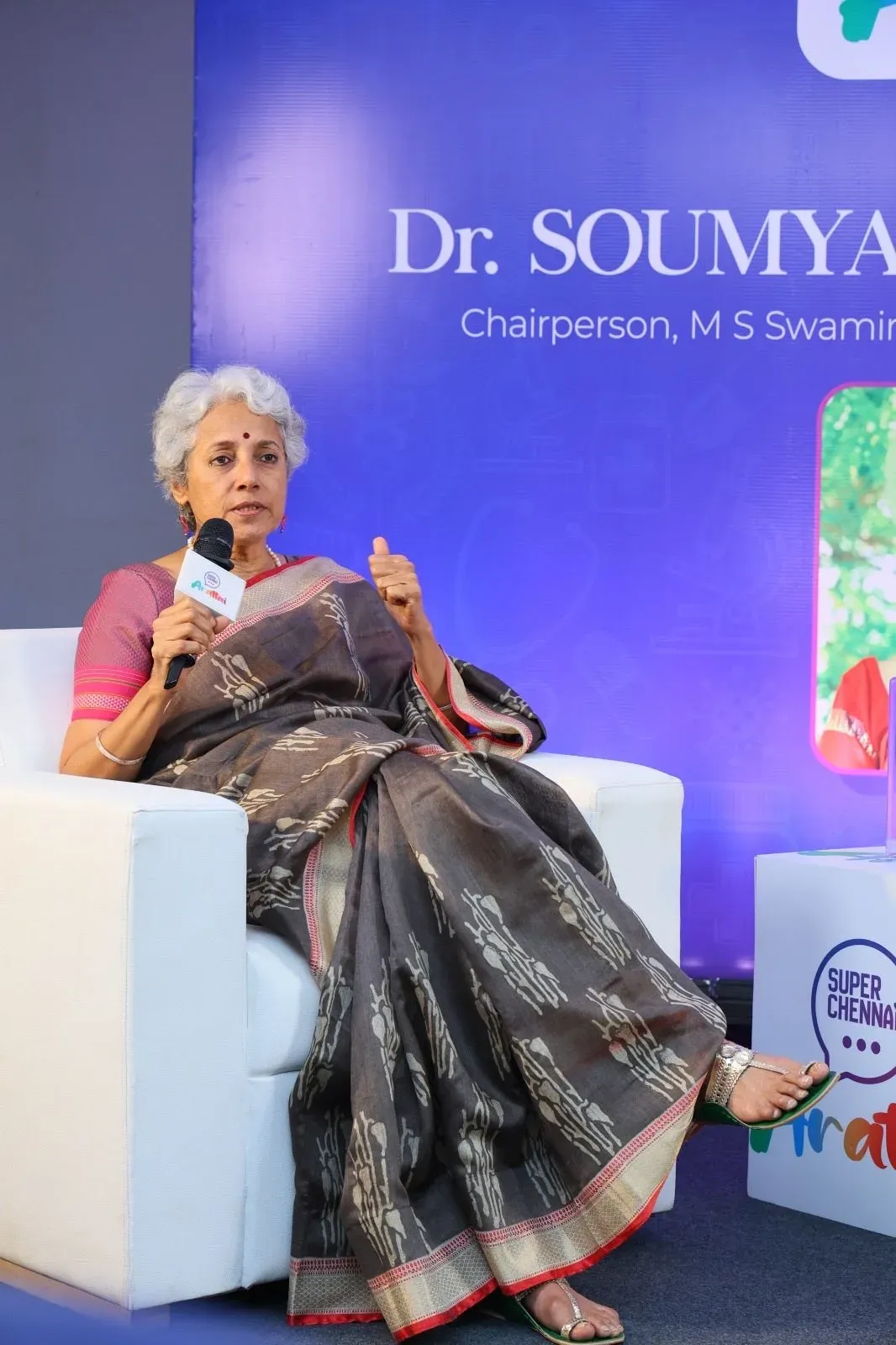 डॉ. सौम्या स्वामीनाथन का संदेश: 'पोषण ही सबसे बड़ा टीका है', चेन्नई में साझा किए वैश्विक स्वास्थ्य अनुभव