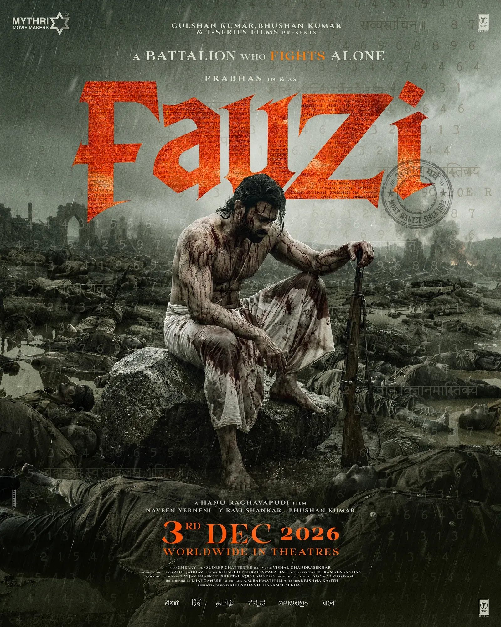 Prabhas starrer Fauzi release date set for December 3, 2026