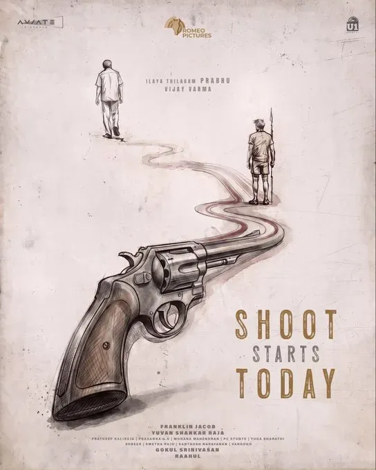Prabhu begins shooting for Franklin Jacob's dark-comedy thriller