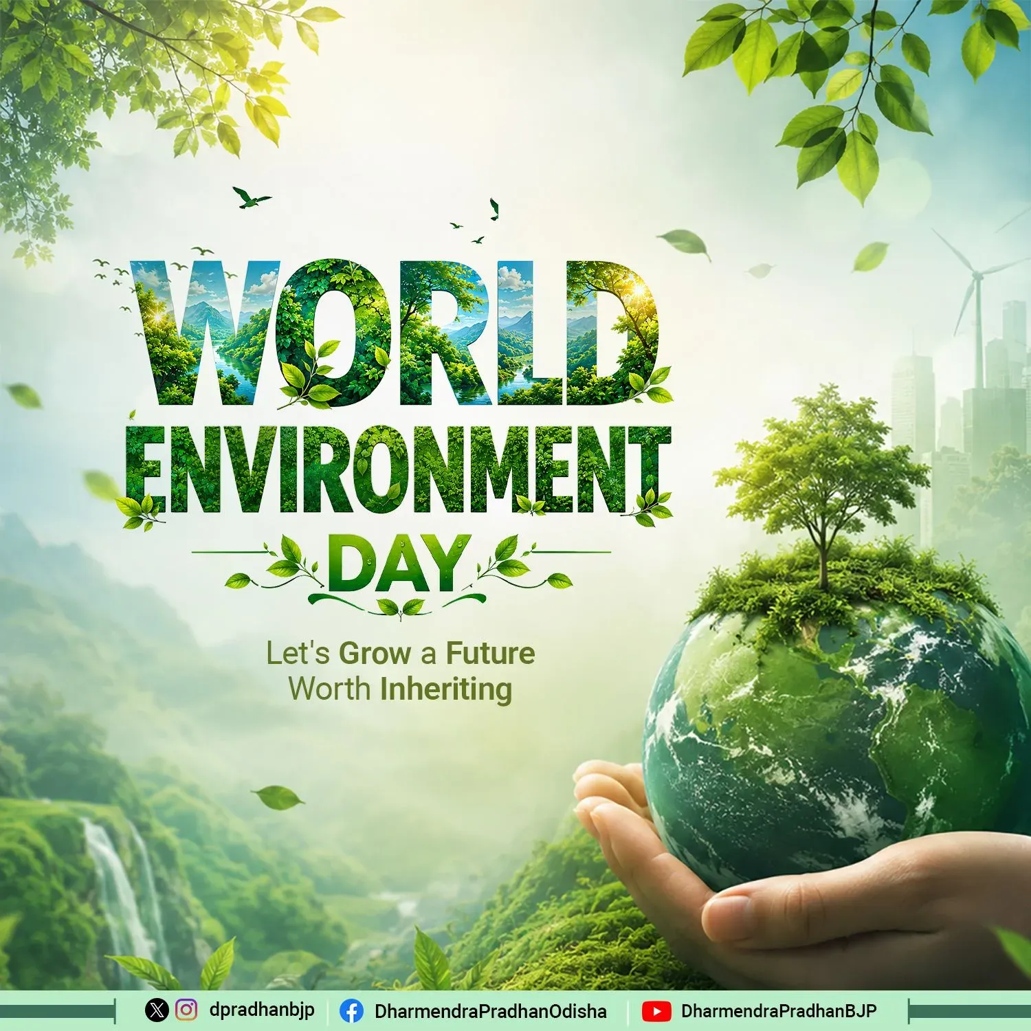Pradhan Calls for Sustainable Living on World Environment Day